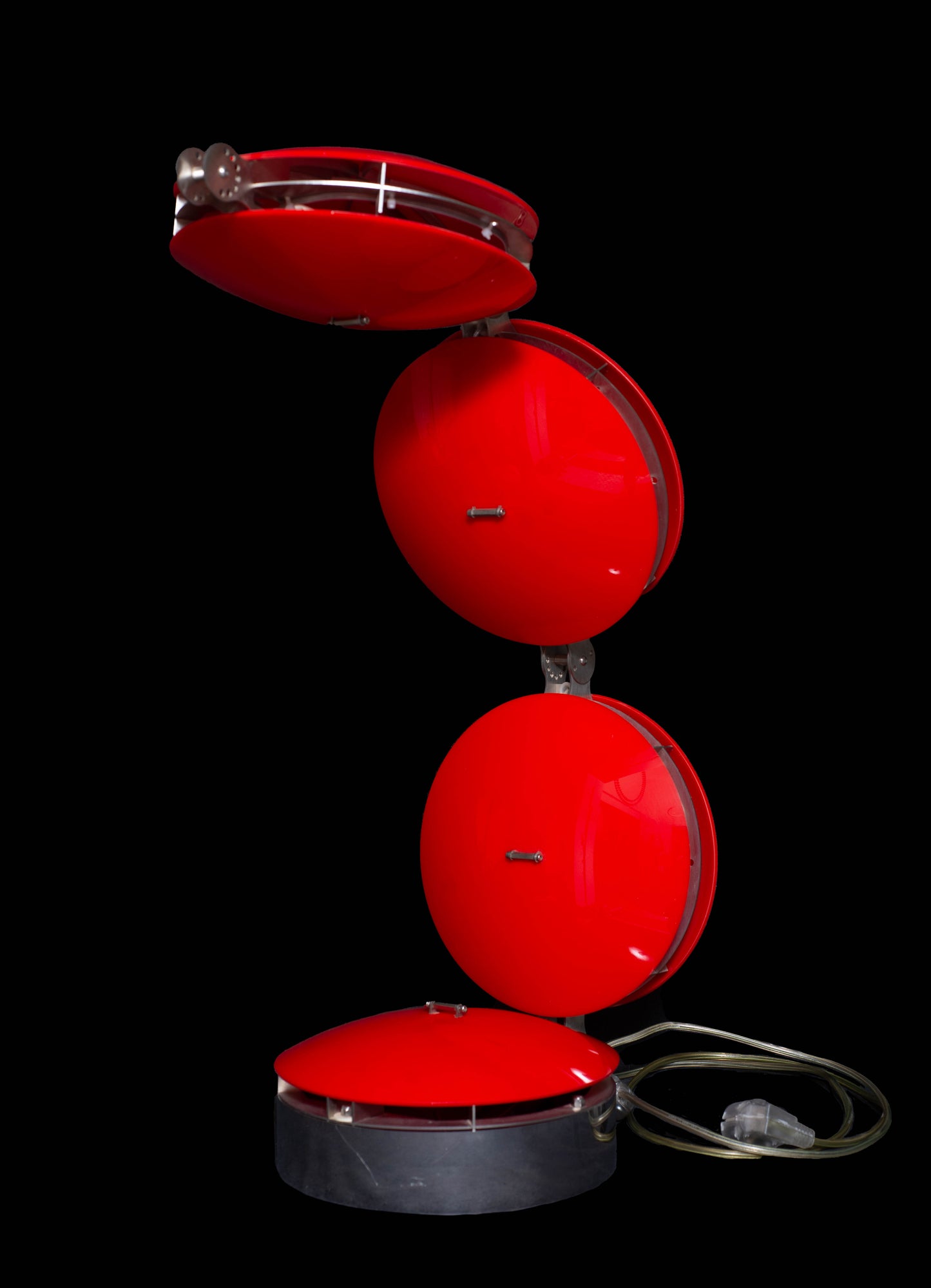 Vintage Red Lamp designed by Mahmoud Akram T33 Design