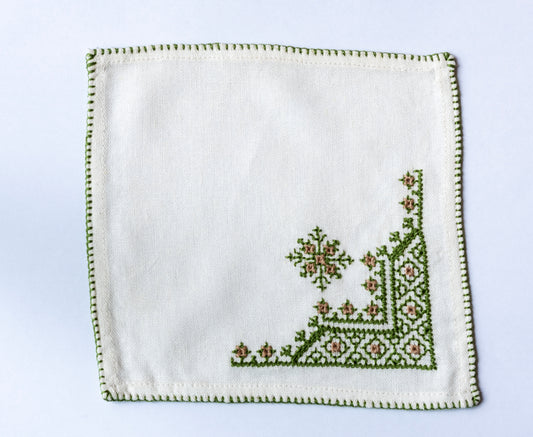 Cocktail Hand-Embroidered Napkins